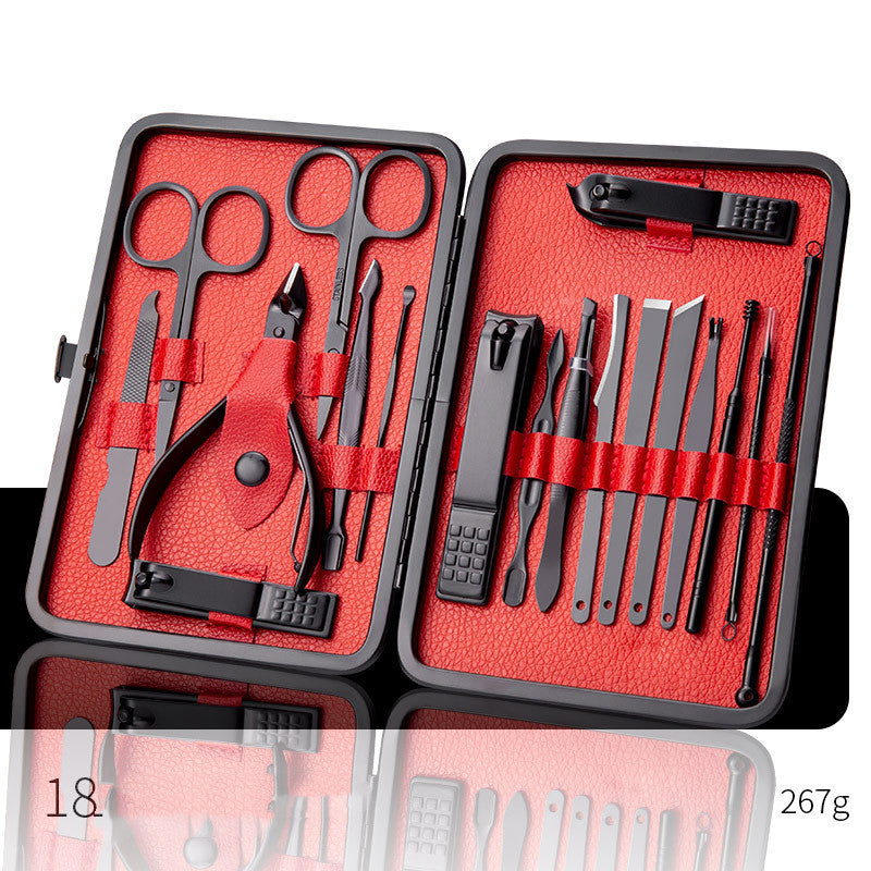 Professional Nail Care Set – Scissors, Clippers, Ear Spoon & Pedicure Tools
